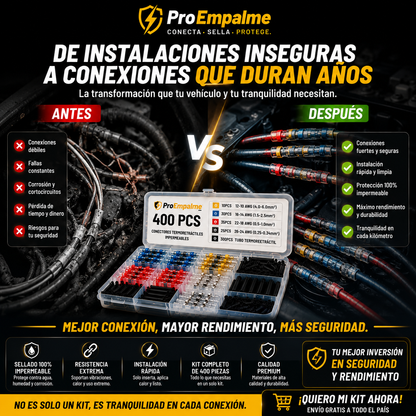 Termo Retráctil Con Soldadura Integrada X 400 PCS