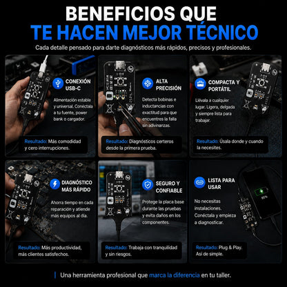 Detector de Inductancia para Diagnóstico Electrónico de Precisión