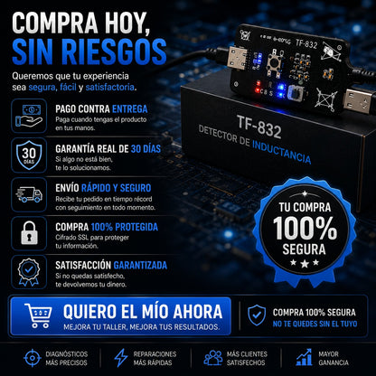 Detector de Inductancia para Diagnóstico Electrónico de Precisión
